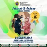 Dinda Natasya raih juara 2 lomba fotografi
