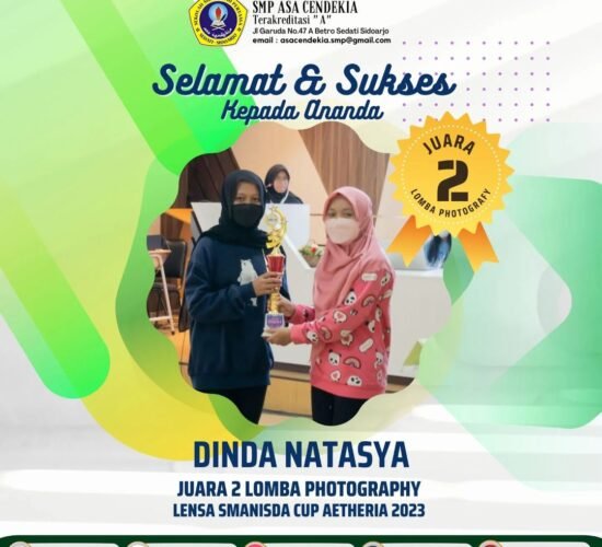 Dinda Natasya raih juara 2 lomba fotografi