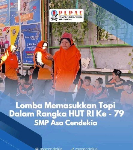 lomba memasukkan topi